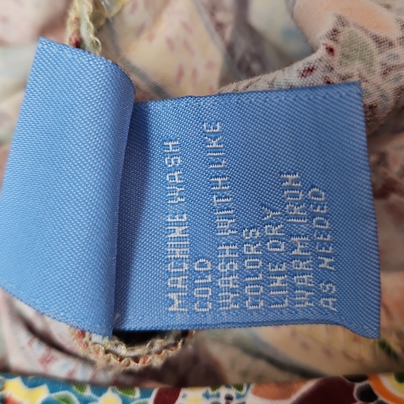 J. McLaughlin Women's Paisley Crop Pants Size 4 Cotto Spring Summer - Picture 5 of 15